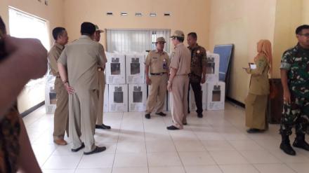 Monitoring Logistik Pemilu 2019 dari Tim Kabupaten Bantul